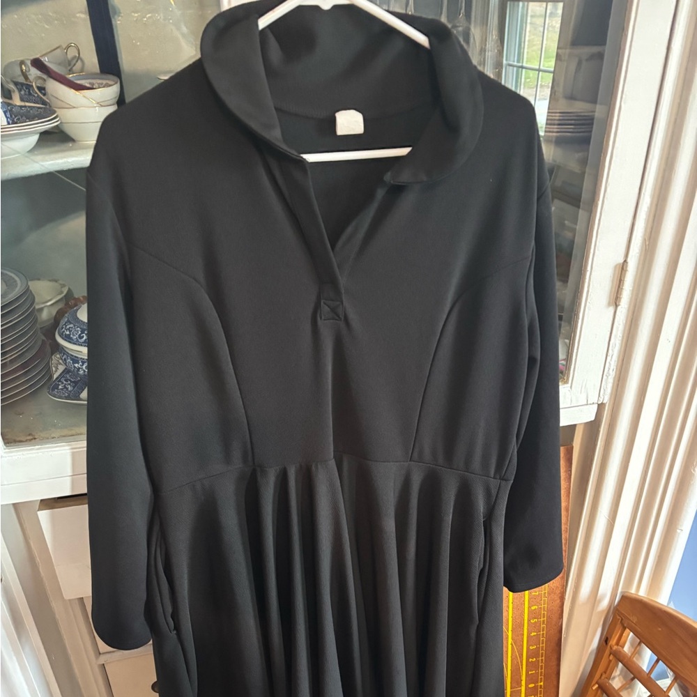 Elegant Black Women's Dress